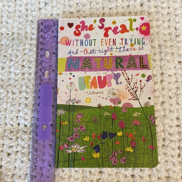 NEW "She's real, without even trying..." Stationery Lined Journal 128 pages - Picture 2 of 5